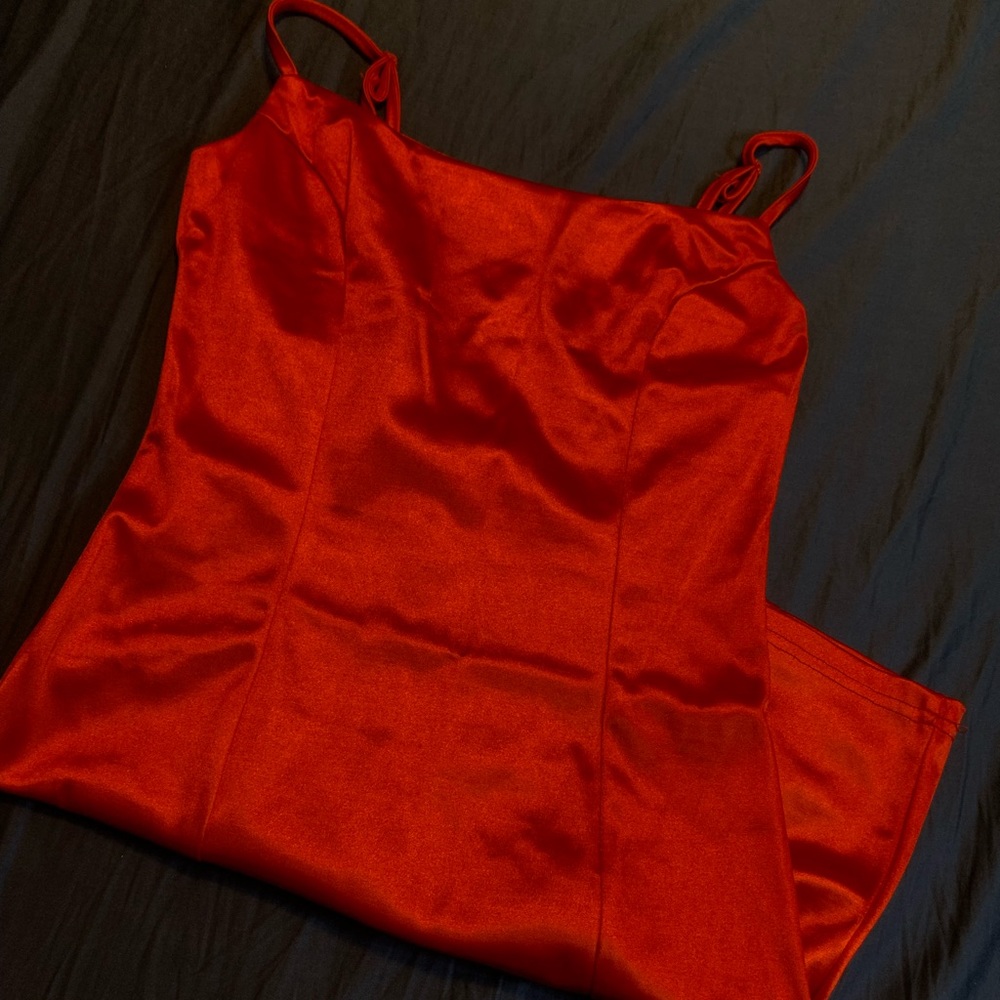 Red SHEIN dress